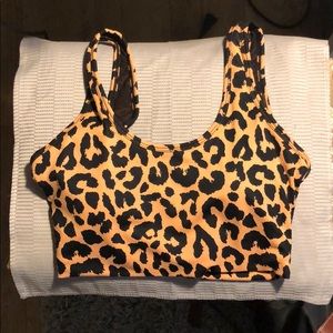 Balance athletica ascend top king cheetah bra S